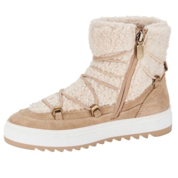 NEW AQUA COLLEGE Blondo Womens Sanity SACHI Suede Waterproof Ankle Boots NIB - Picture 8 of 8